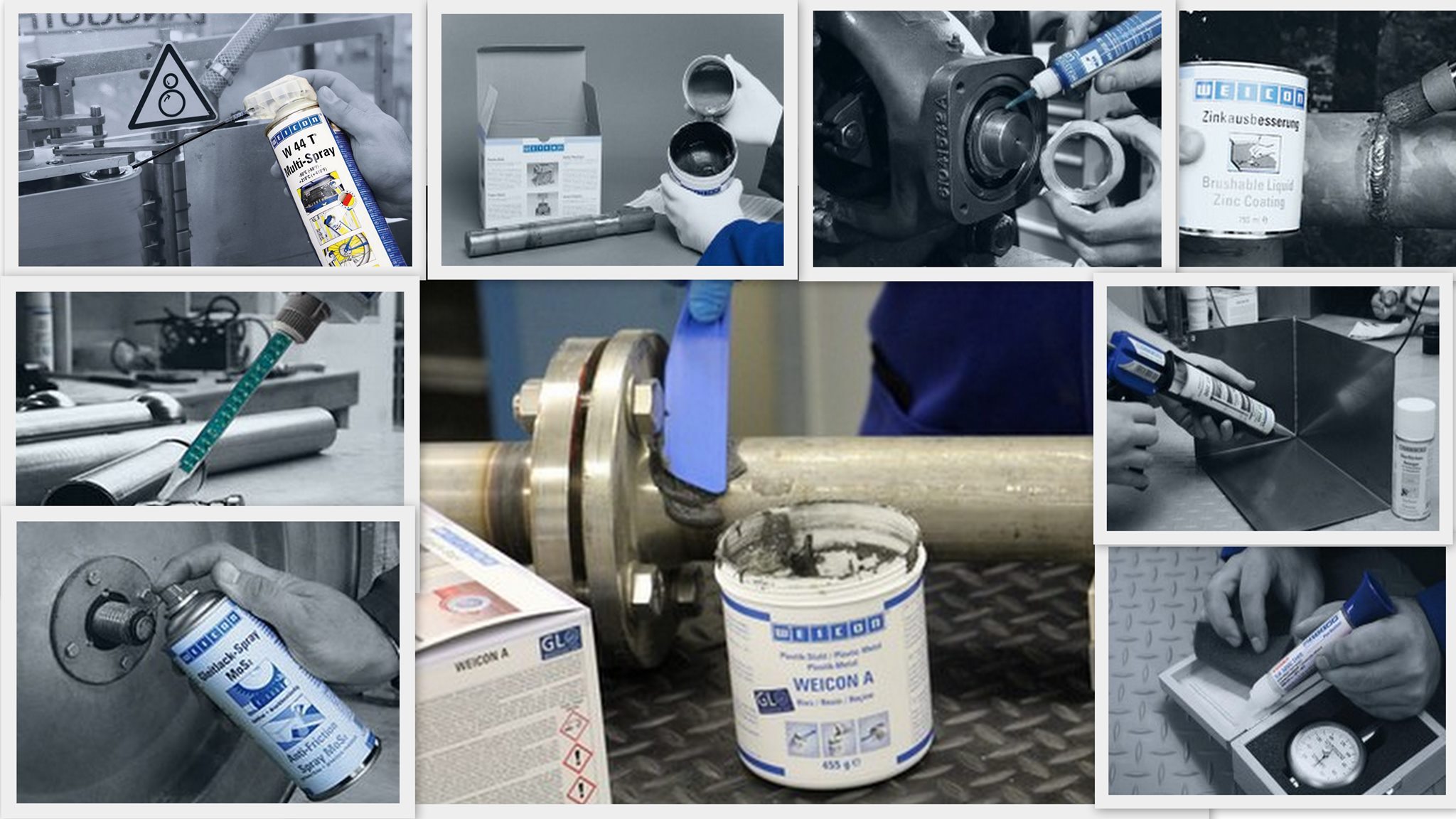Герметики и смазки компании WEICON